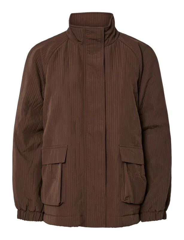 PIECES Pcjade Jacket, Hot Fudge, S