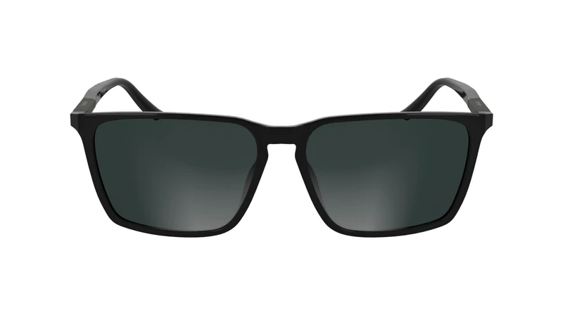 Calvin Klein Men's Sunglasses CK25505S - Black with Solid Grey Lens