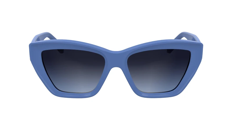 KARL LAGERFELD Women's Sunglasses KL6179S - Sky Blue with Gradient Violet Azure Lens