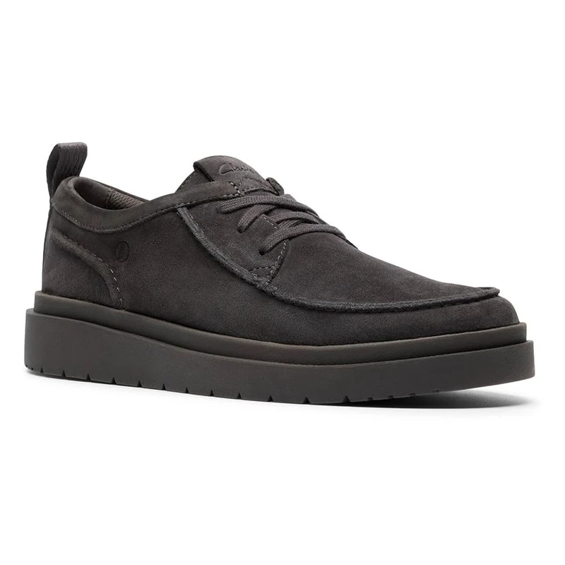 Clarks Mens Polden Moc -, Dark Grey SDE, 10.5 UK