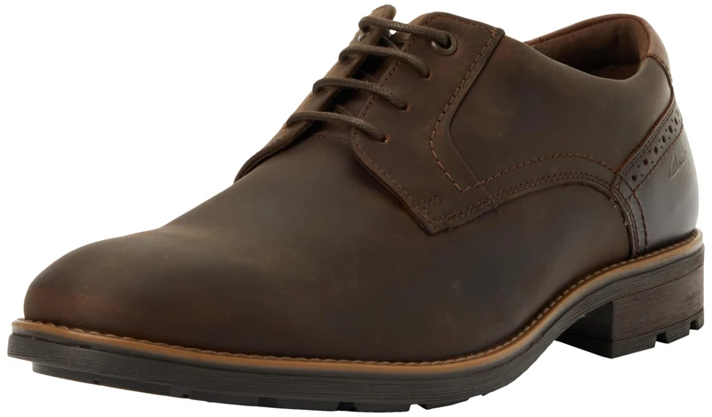 Clarks Emmet Plain Mens Beeswax Leather, 12