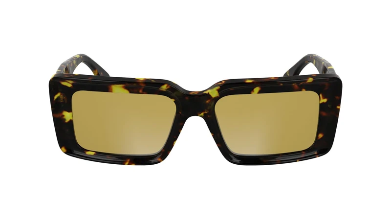 KARL LAGERFELD Women's Sunglasses KL6180S - Tokyo Tortoise with Solid Ocre Lens