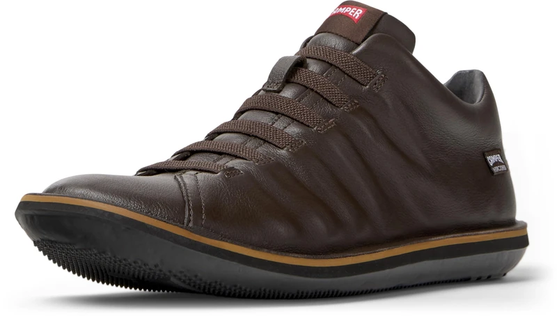 Camper Men Beetle K300479 Basket Bootie, Dark Brown 007, 7 UK