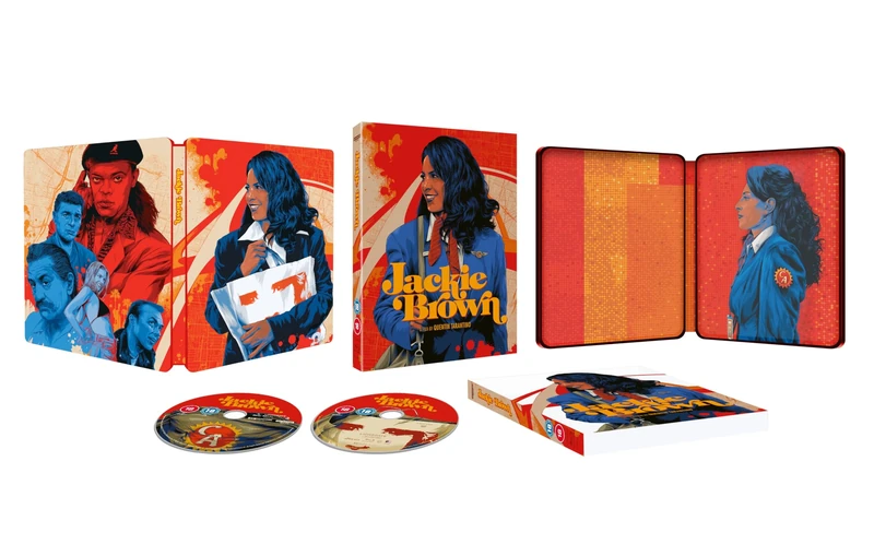 Jackie Brown (4K UHD Bluray Steelbook) [Blu-ray] [Region A & B & C]