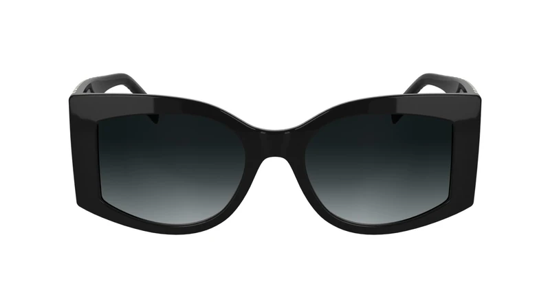 KARL LAGERFELD Women's Sunglasses KL6183S - Black with Gradient Grey Lens