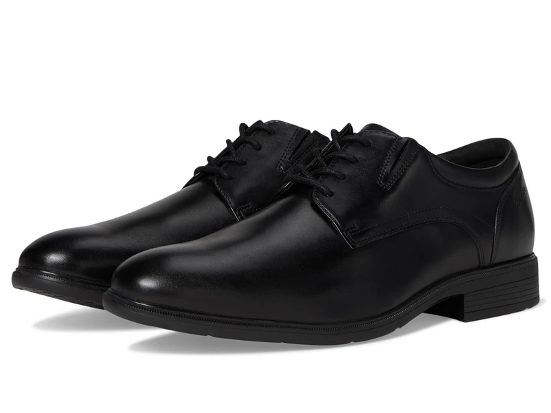 Clarks Steadwell Lace Mens Black Leather, 8.5