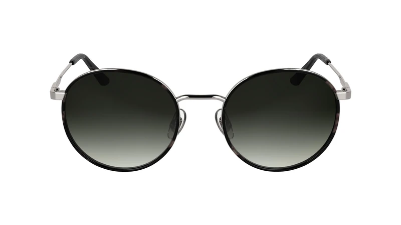 Calvin Klein Unisex Adult Sunglasses CK25101S - Havana Grey with Gradient Smoke Khaki Lens