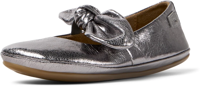 Camper Girl's Right K800434 Mary Jane, Dark Gray 021, 12 UK Child