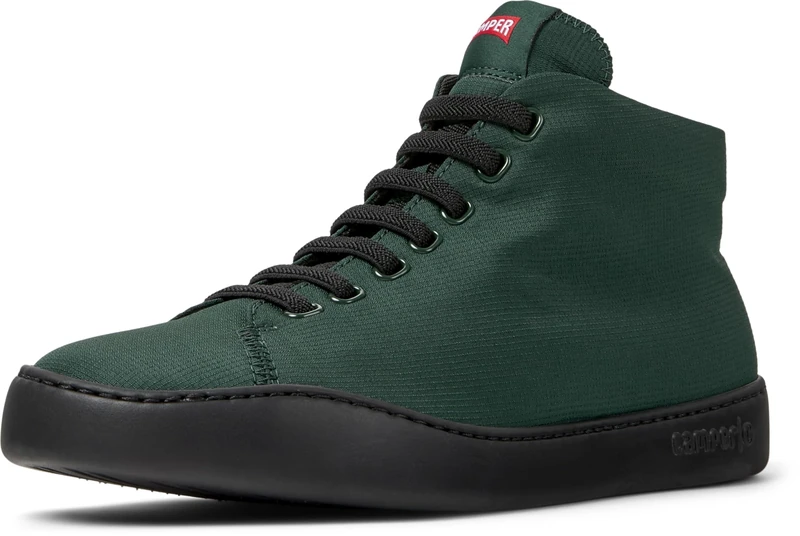 Camper Female Peu Touring K400374 Sneaker Bootie, Dark Green 033, 6
