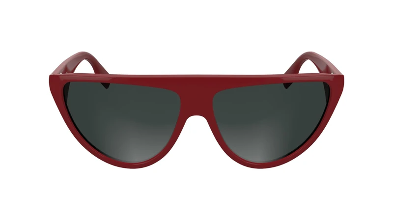 KARL LAGERFELD Women's Sunglasses KL6185S - Red with Solid Grey Lens