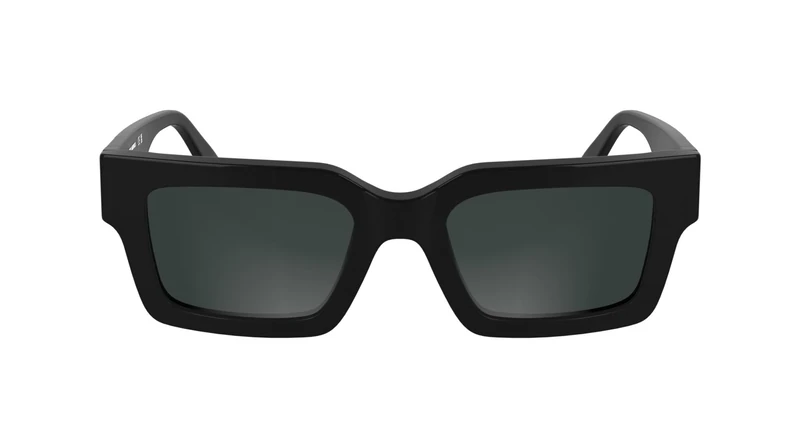 KARL LAGERFELD Unisex Adult Sunglasses KL6182S - Black with Solid Smoke Lens
