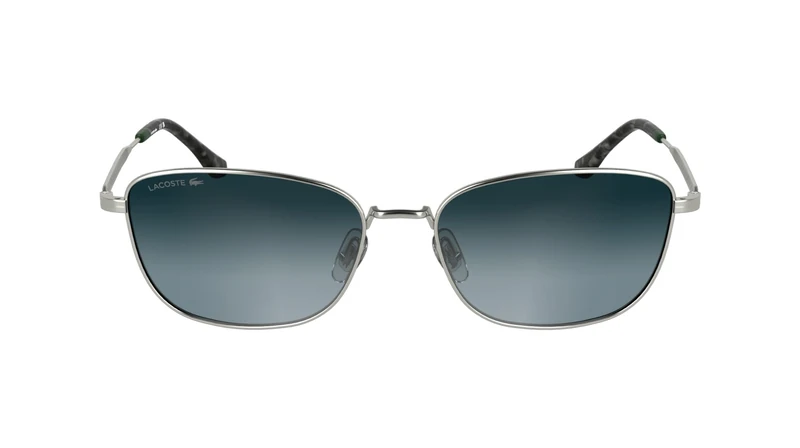 Lacoste Women's Sunglasses L270S - Silver with Gradient Blue Lens