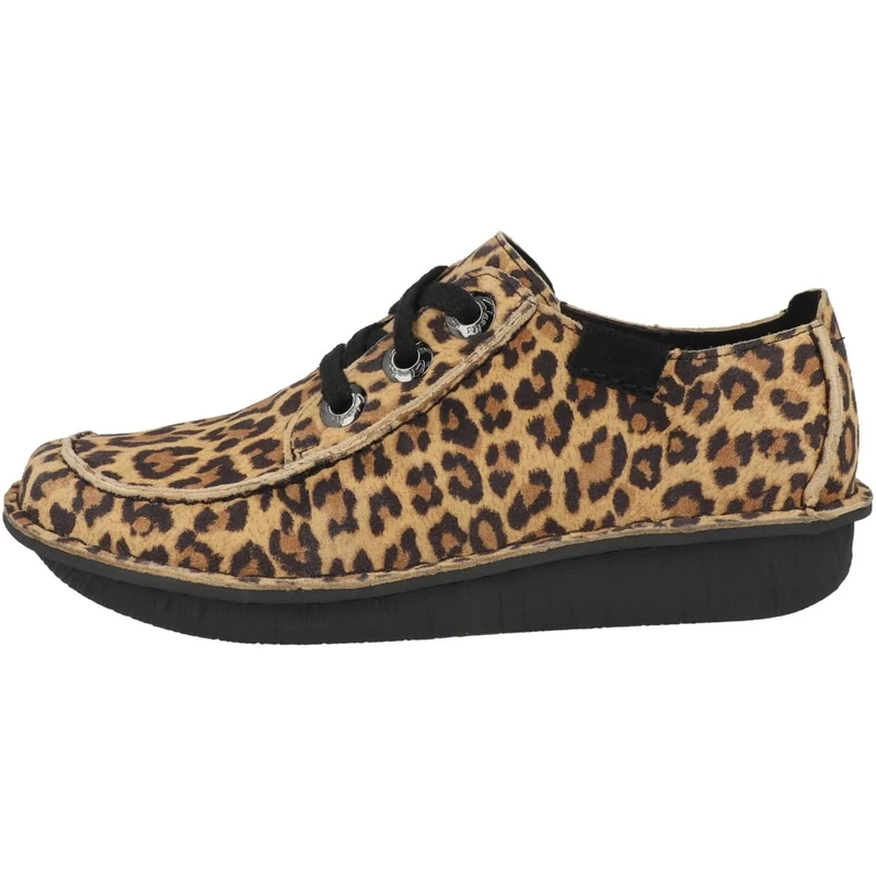 Clarks Womens Funny Dream -, Leopard Suede, 6.5 UK