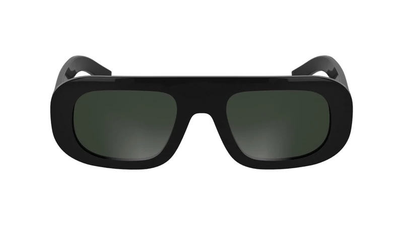 KARL LAGERFELD Men's Sunglasses KL6188S - Black with Solid Smoke Lens