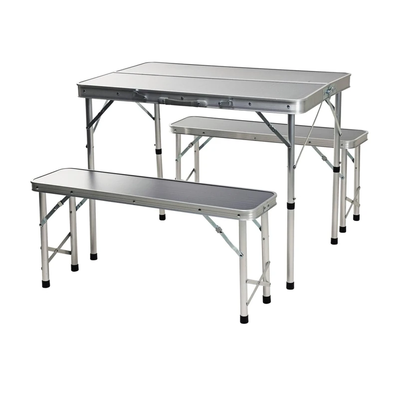 Well Home Picnic Camping Set with Table and 2 Benches