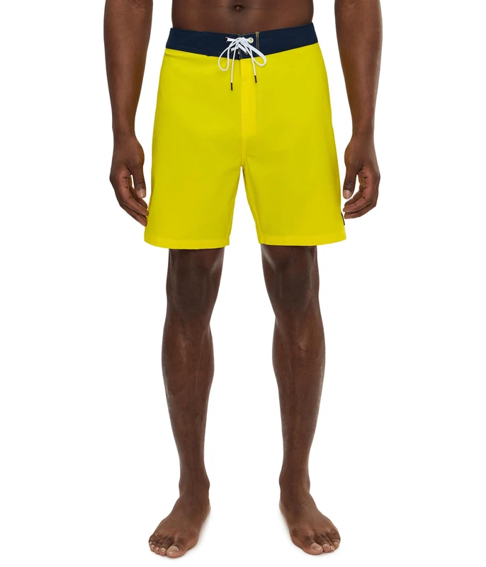 Hurley Mens Phntm -Eco OAO Solid 18' Board Shorts, Electron Gold, 32 EU