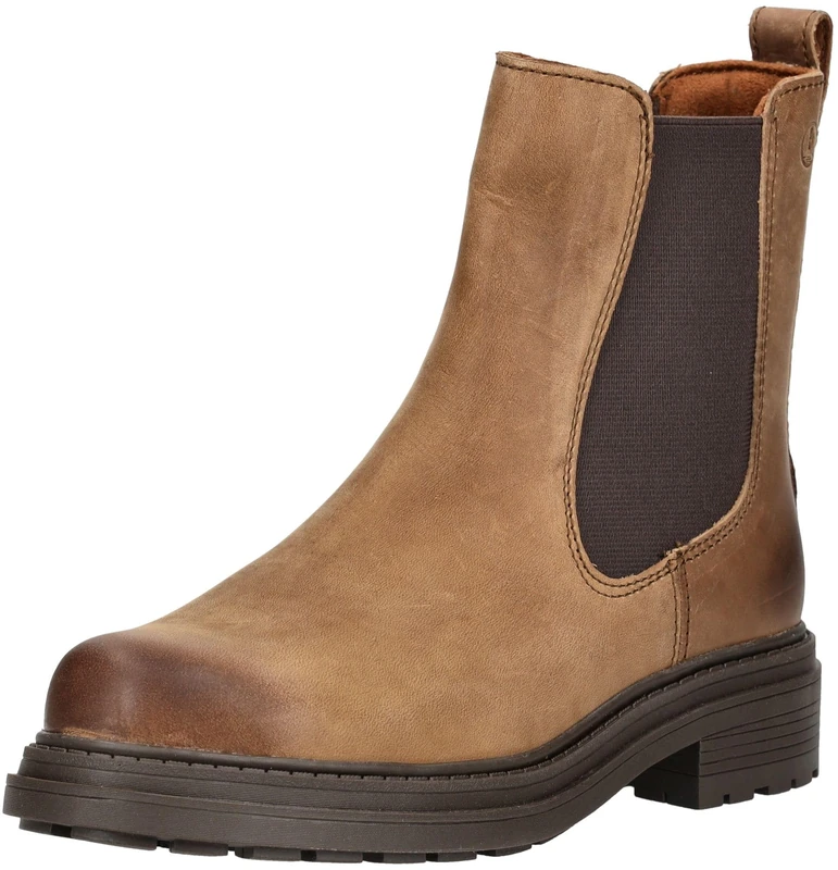 Clarks Premium Women's Orinoco3 Top Fashion Boot, Walnut Leather, 8 UK