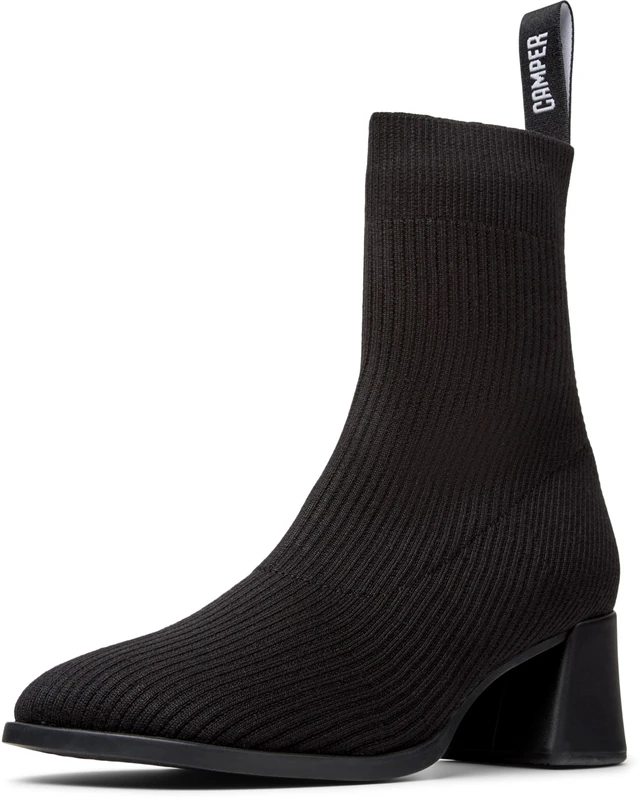 Camper Female Kora K400800 Medium Boot, Black 001, 4