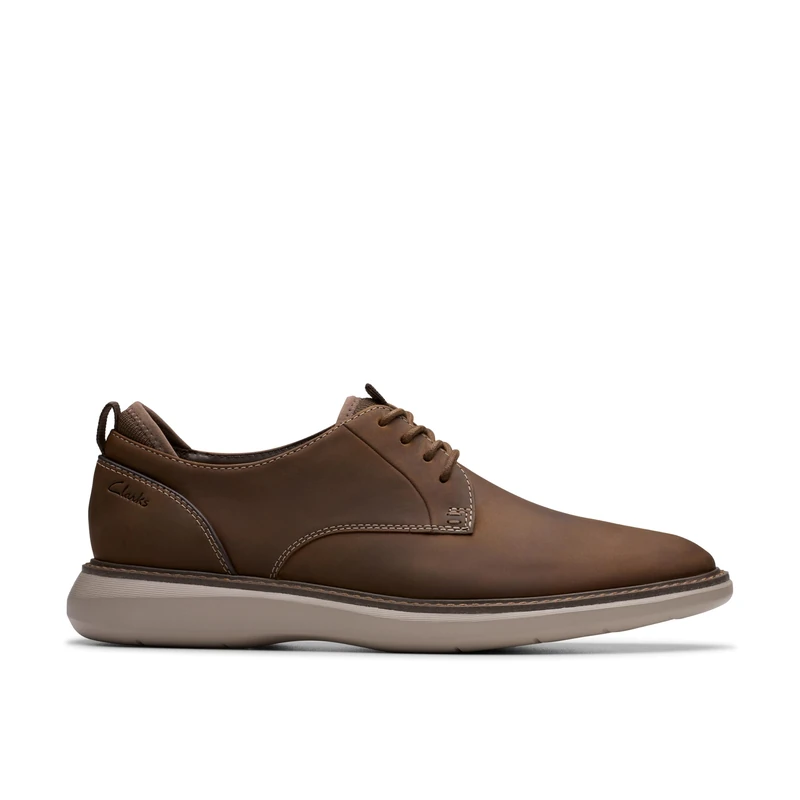 Clarks Brantin Plain Mens Beeswax Leather, 8.5 - Image 1