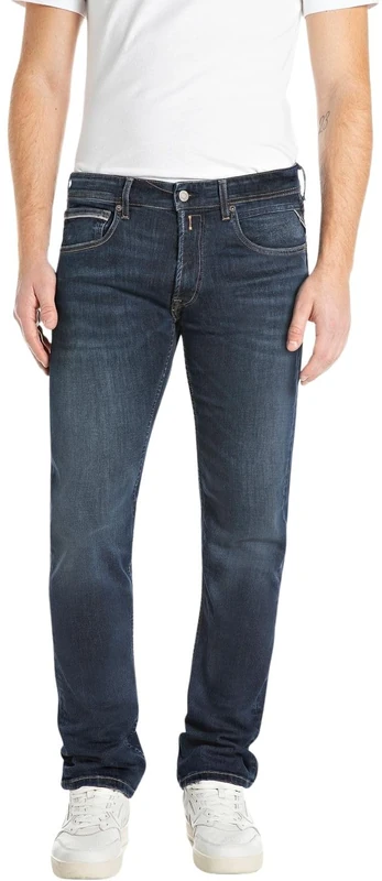 Replay Men's Ma972z Jeans, 007 Dark Blue, 30 W/34 L