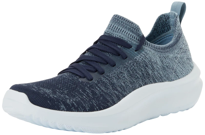 Clarks Solevana Lace Womens Light Blue Combi, 7.5