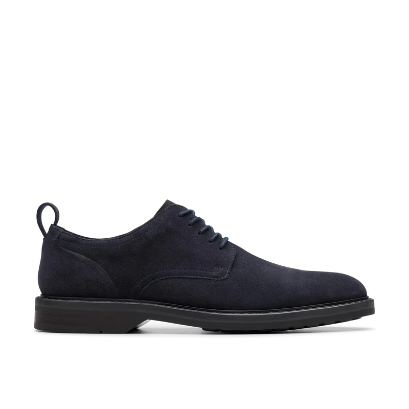 Clarks Men's Aldwin Lace, Navy Suede, 8.5 UK