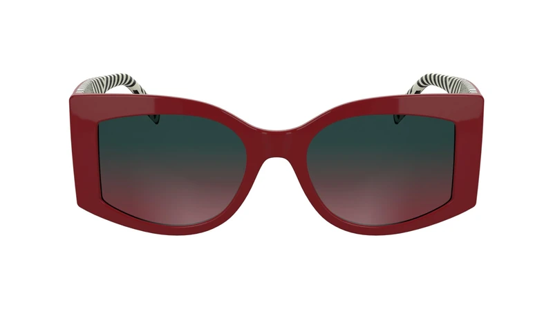 KARL LAGERFELD Women's Sunglasses KL6183S - Red with Gradient Petrol/Red Lens