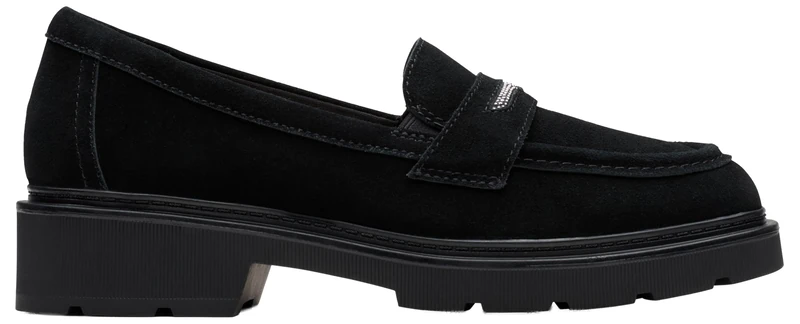 Clarks Lauryl Step Womens Black SDE, 6.5