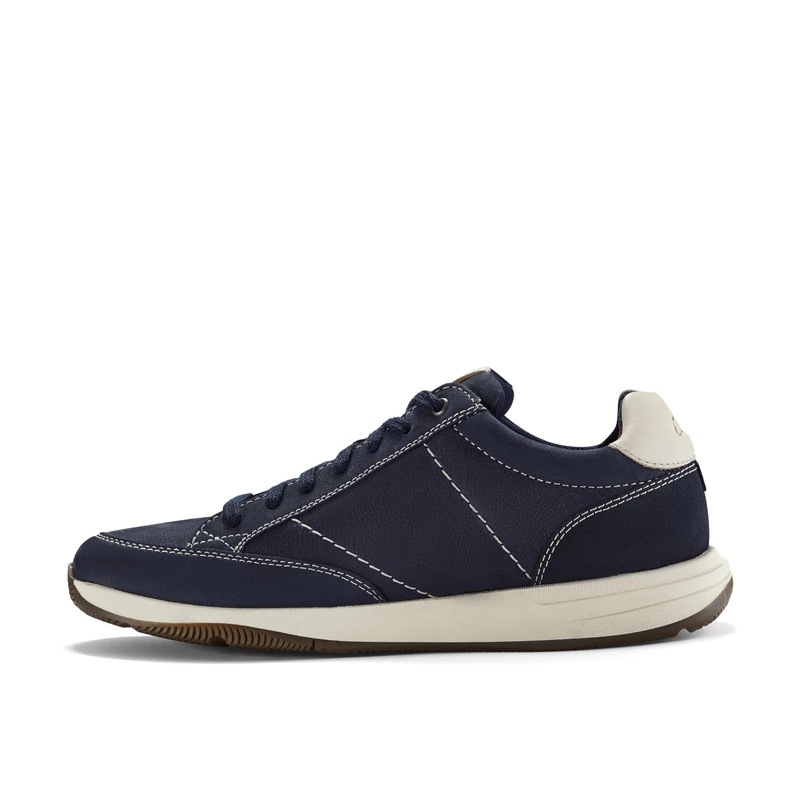 Clarks Townview Lace Mens Navy Nubuck, 7.5