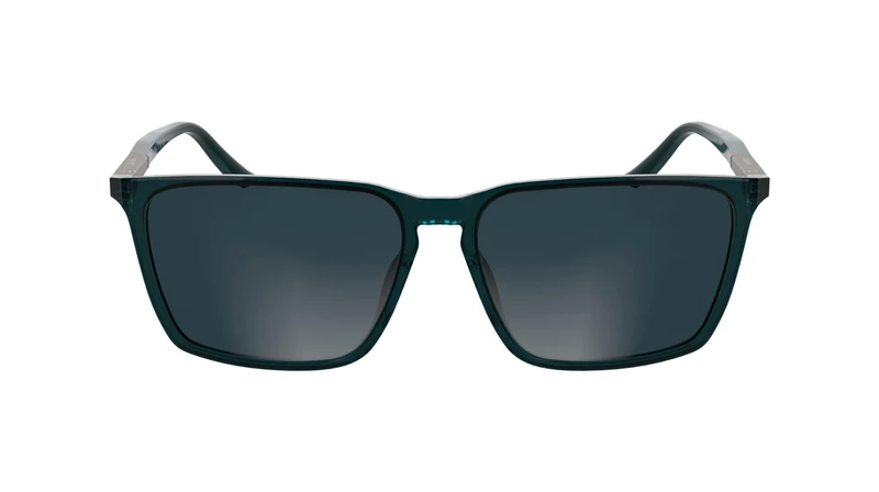 Calvin Klein Men's Sunglasses CK25505S - Transparent Petrol with Solid Blue Lens