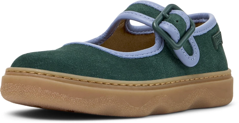 Camper Kiddo K800662 Mary Jane, Dark Green 002, 30 EU, Dark Green 002, 11.5 UK Child