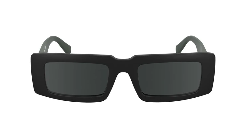 CALVIN KLEIN JEANS Unisex Adult Sunglasses CKJ25608S - Black with Solid Grey Lens