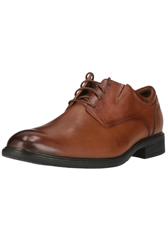 Clarks Steadwell Lace Mens Dark Tan Lea, 10.5