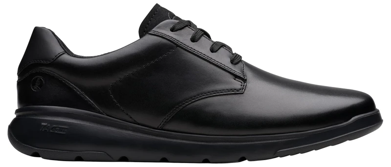 Clarks Men's Lifton Lace, Black Leather, 9.5 UK