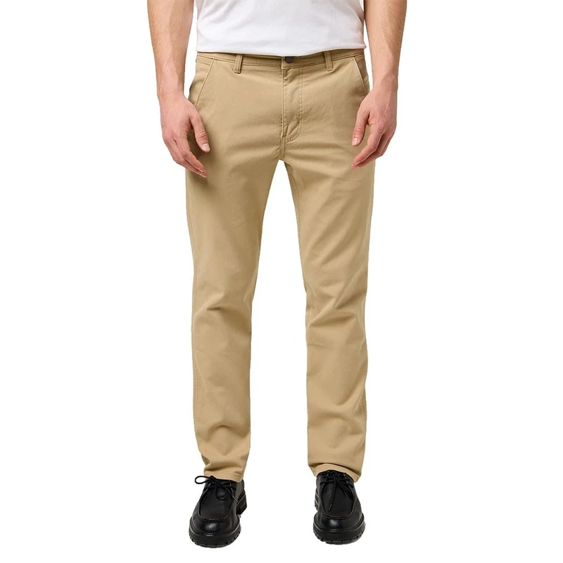 Wrangler Men's Regular Chino Pants, Cornstalk, 38 W/34 L