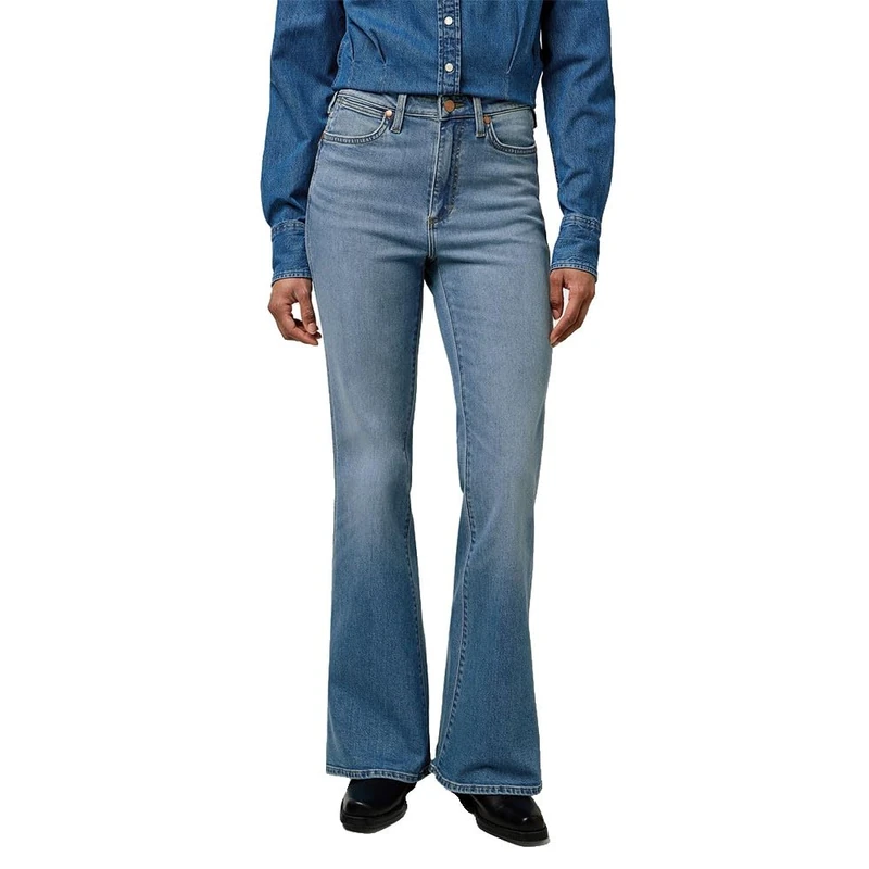 Wrangler Women's Montana Flare Fit Flare Leg Jeans, Galveston, 29W x 32L