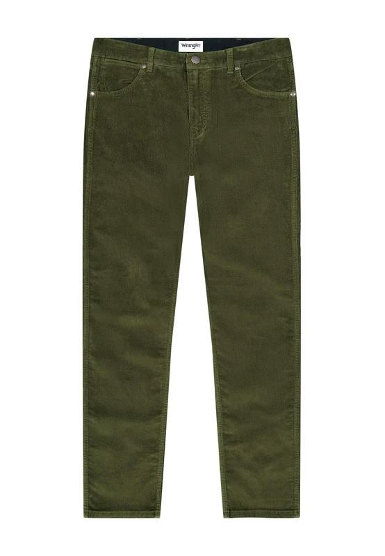 Wrangler - Mens Jeans - Regular Straight Fit - Greensboro - Forest Night