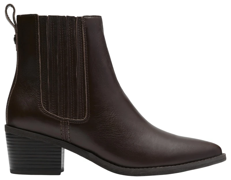 Clarks Morzine Top Womens Brown Leather, 6 - Image 1