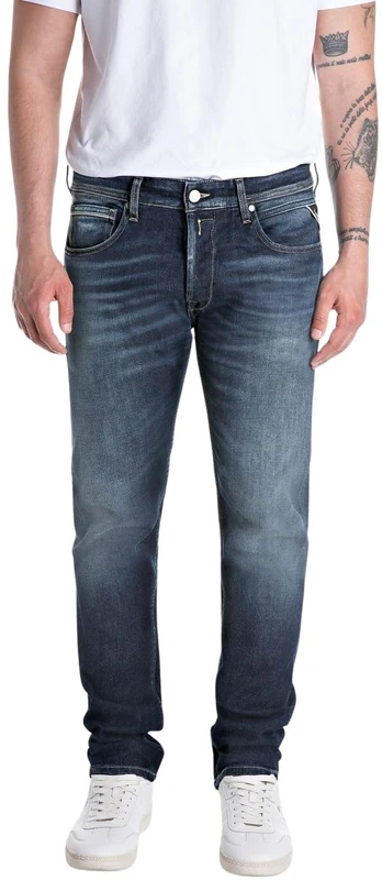 Replay Men's Ma972 Jeans, 007 Dark Blue, 29 W/34 L