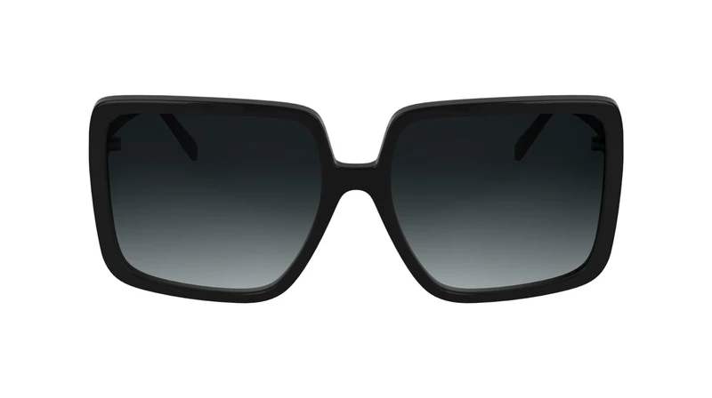 KARL LAGERFELD Women's Sunglasses KL6187S - Black with Gradient Grey Lens