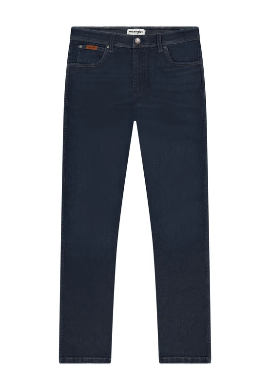 Wrangler Texas Men's Regular Fit Straight Leg Jeans, Blue Oxide, 31 W/32 L