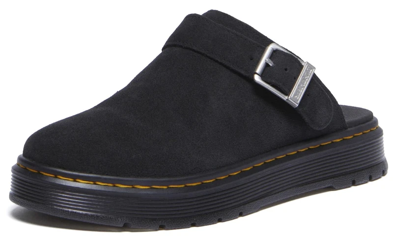 Dr. Martens Brookline Mule Sandals - Heavyweight Bronx Suede