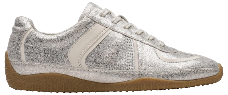 Clarks Meridor Lo Womens Metallic Combi, 5.5