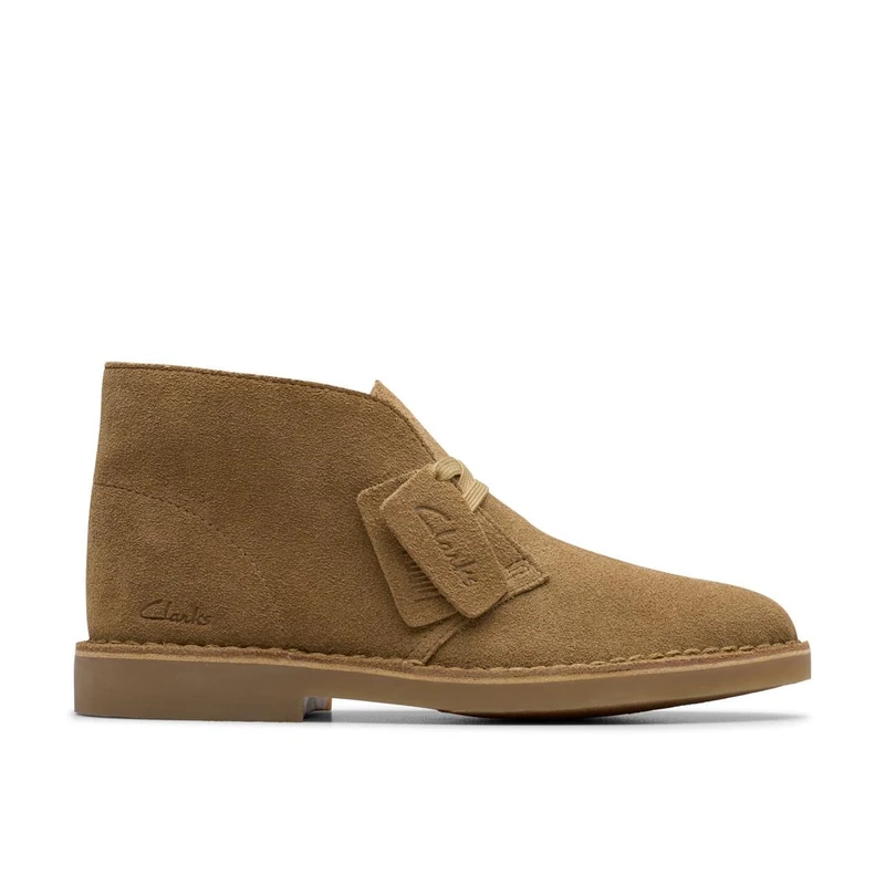 Clarks Desert Bt Evo. Womens Dark Sand Suede, 6