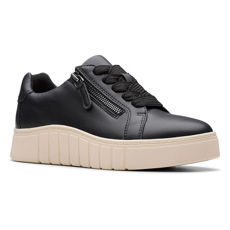 Clarks Mykah Joy Womens Black Leather, 6