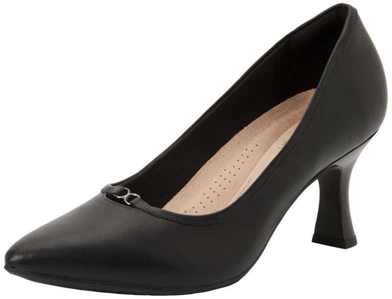 Clarks Kataleyna West Womens Black Leather, 7