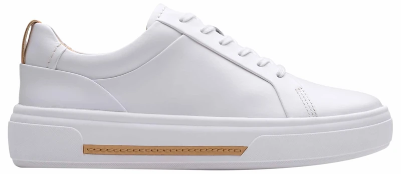 Clarks Hollyhock Walk White Leather