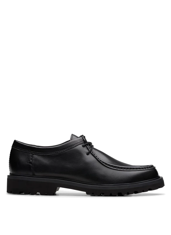 Clarks Mens Berwick Seam -, Black Leather, 7.5 UK