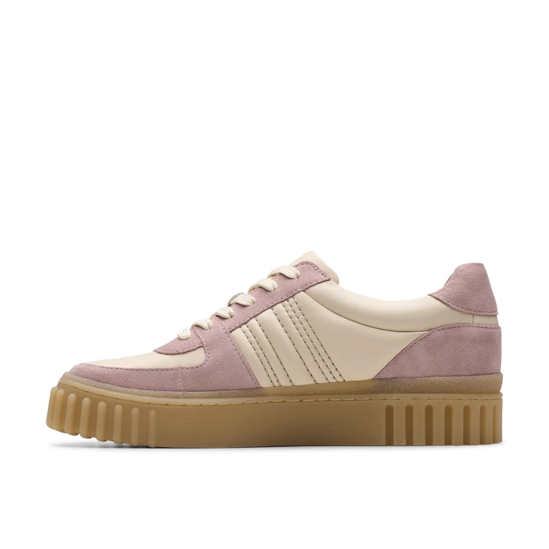 Clarks Mayhill Lace Womens Light Pink Combi, 3