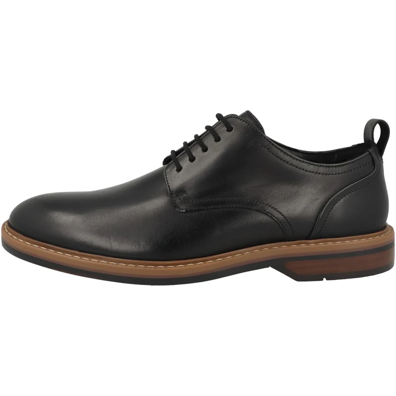 Clarks Men's Aldwin Lace, Black Leather, 6.5 UK